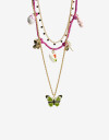Collares Cortos Color Collar Corto Primavera - Dorado