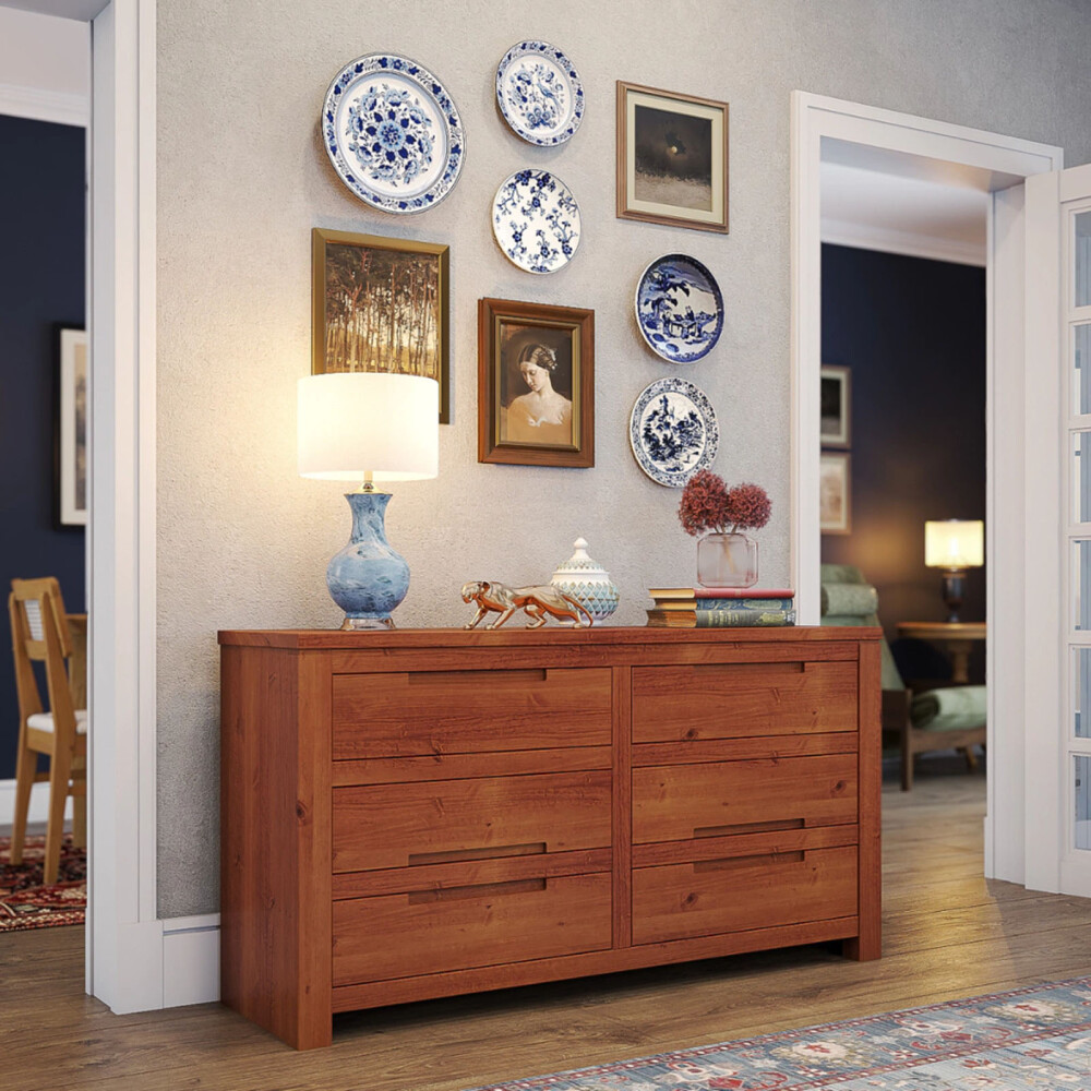 COMODA MADERA NATURAL-BEIGE FRESNO