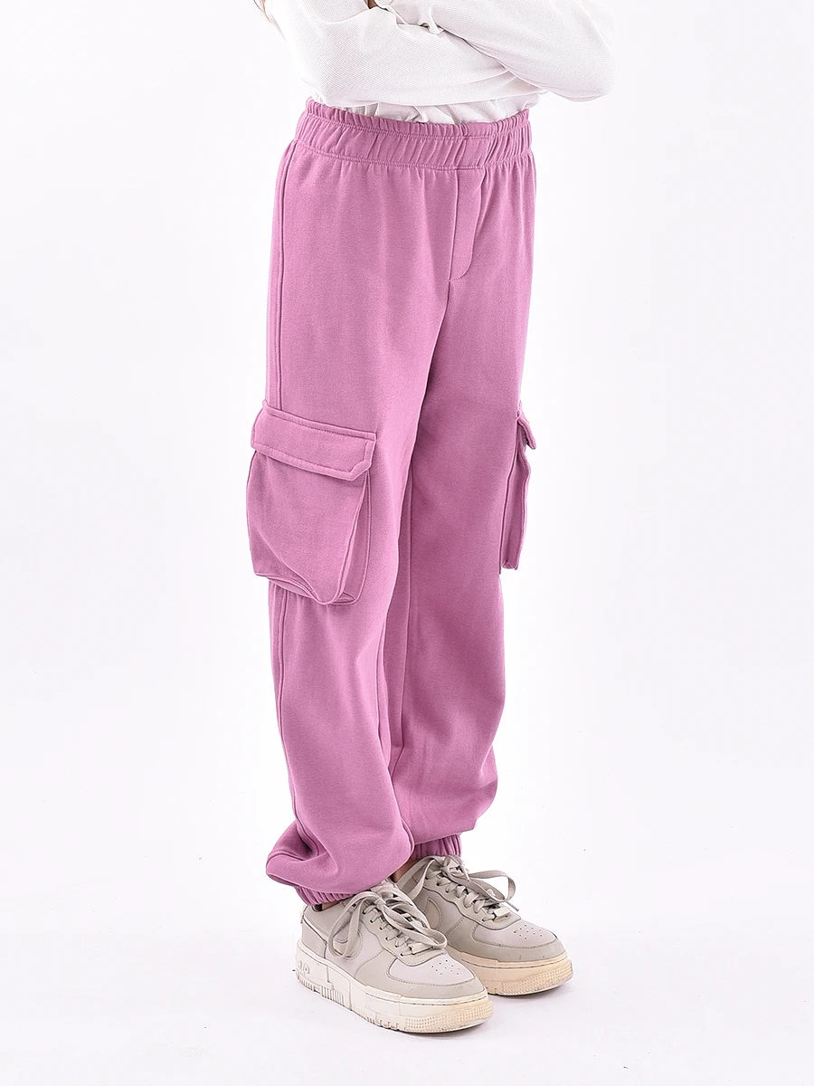 PANTALON CARGO BELISA - ROSA OSCURO 