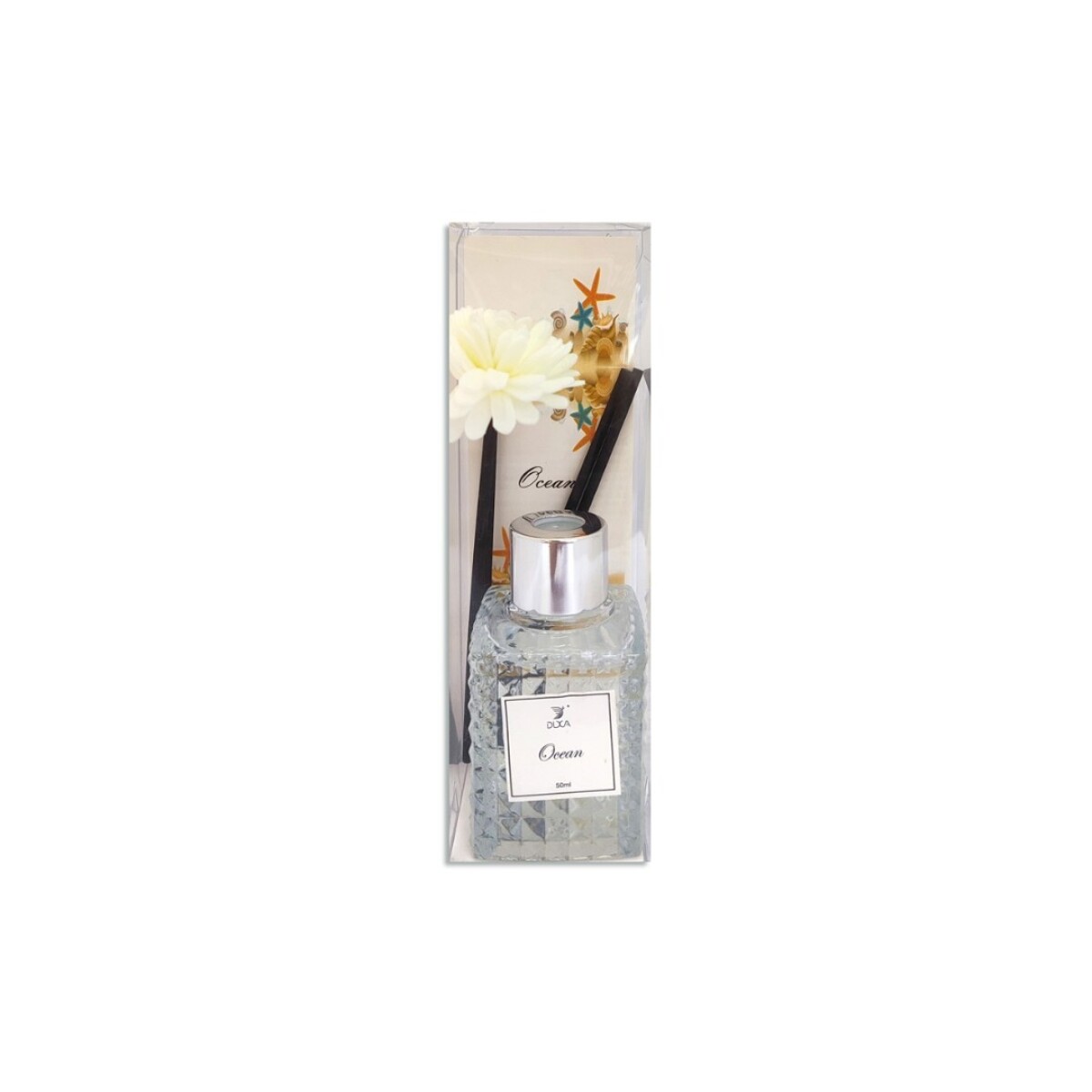 AROMATIZADOR CON VARILLAS CON FLOR 50ML 