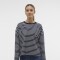 VMABBY LS O-NECK TOP JRS CORE-12 1 Navy Blazer/Stripes SNOW WH