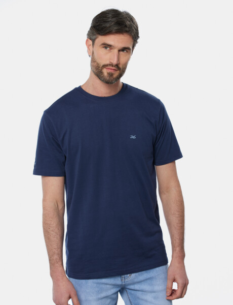 REMERA LISA Azul