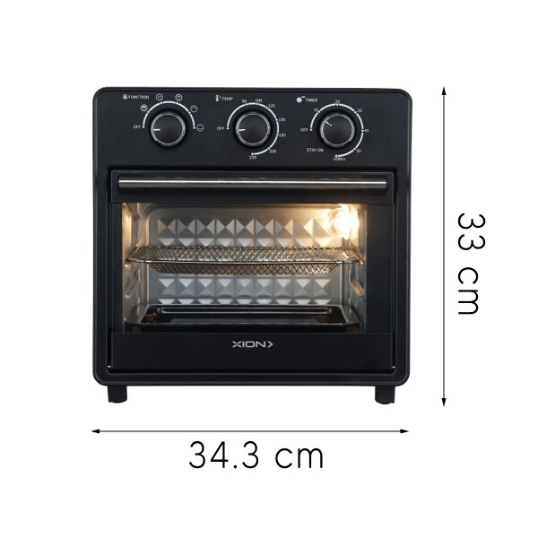 Horno Eléctrico Xion Xi-fr180 18l HORNO ELECTRICO XION XI-FR180 18LTS AP