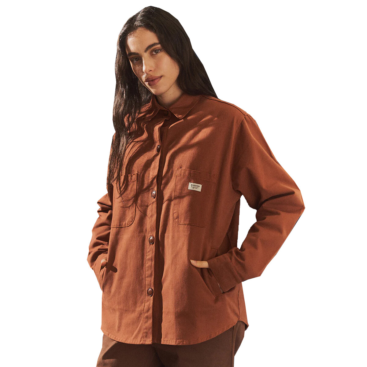 Campera Revolver de mujer - 08040023 - MARRON 