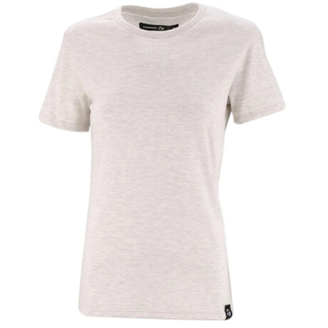 Remera Topper Dama Basicos Gris Melange S/C