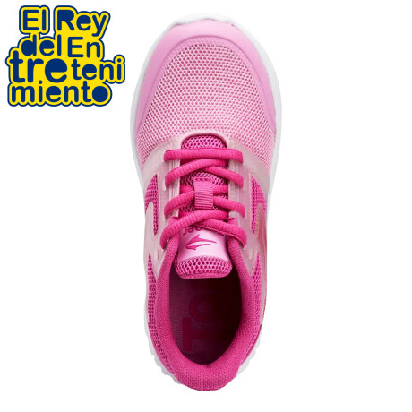 Calzado Topper Deportivo P/niños Championes Running Rosa-Fucsia