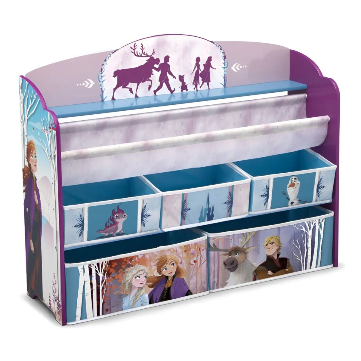 Baúl Organizador Disney De Libros y Juguetes - Frozen II 