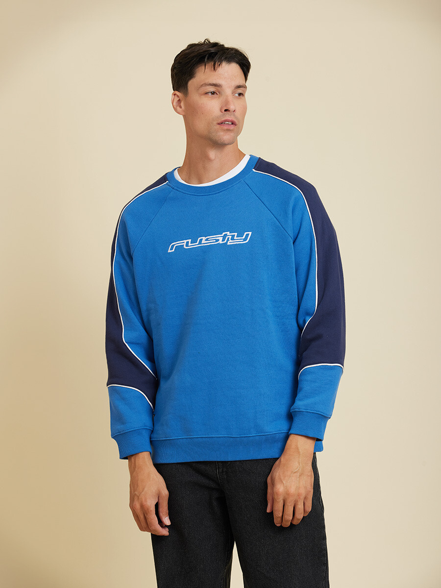 SWEATER ETOR RUSTY - Azul 