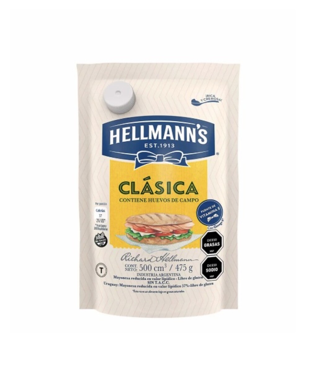 Mayonesa Hellmann's 500 ml 