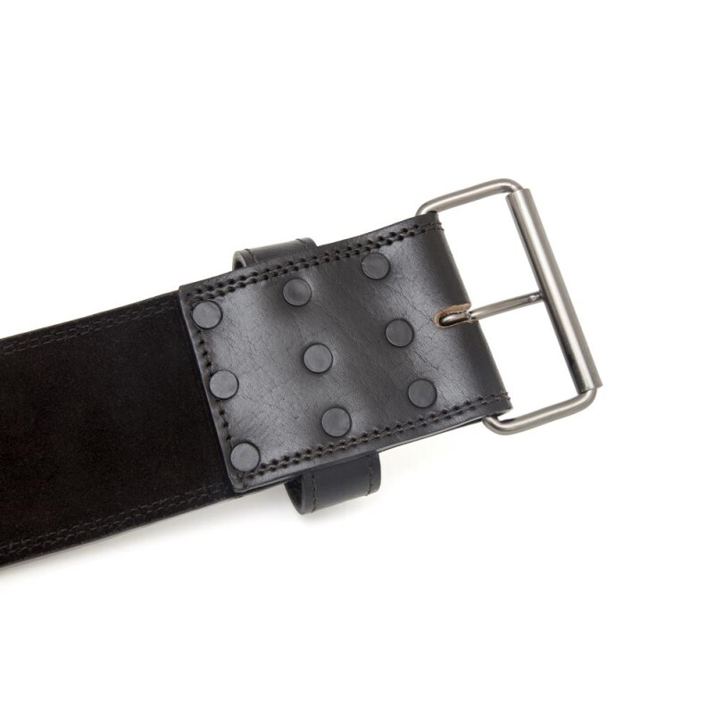 Cinturón De Cuero Para Levantamiento De Pesas Adidas Negro