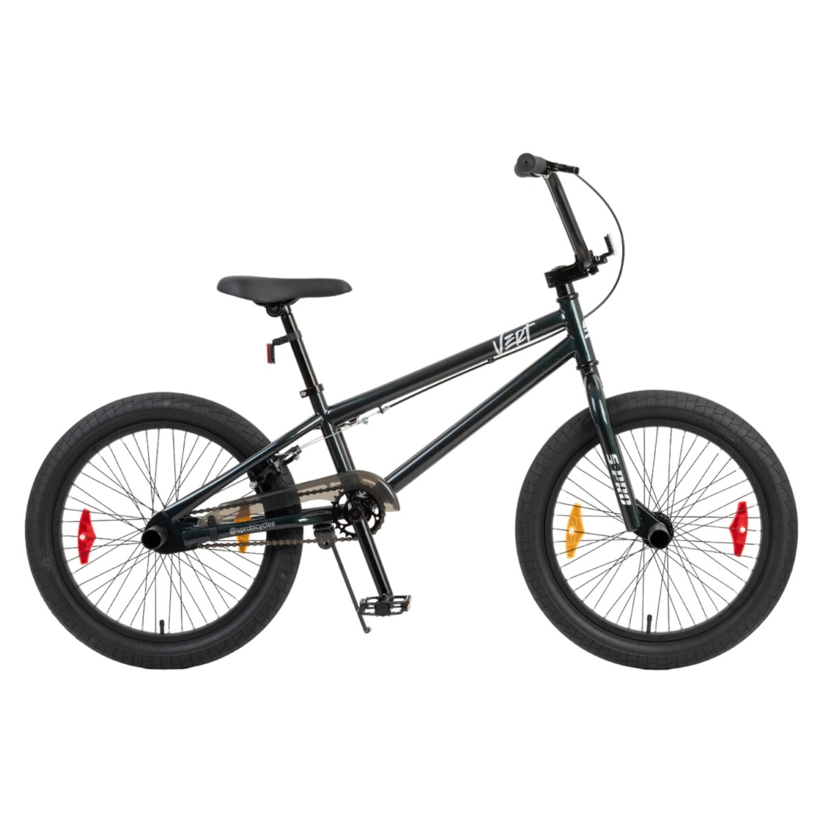 Bicicleta de BMX Freestyle S-PRO Vert Rodado 20 - Verde Oscuro 