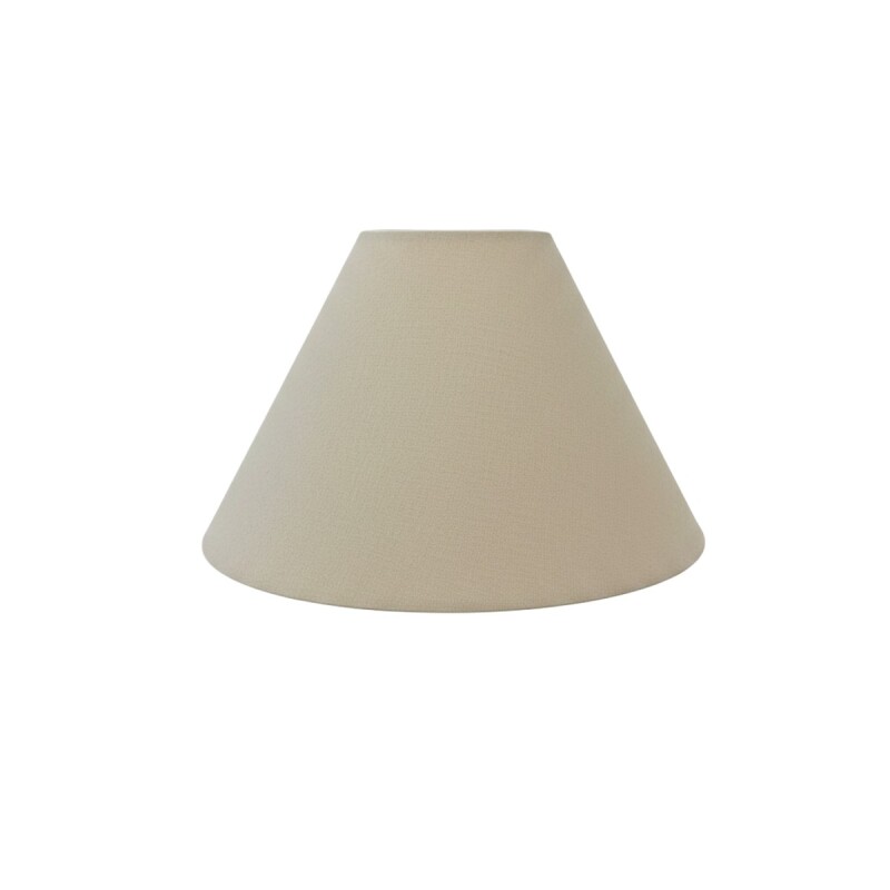 PANTALLA BEIGE 40CM Unica