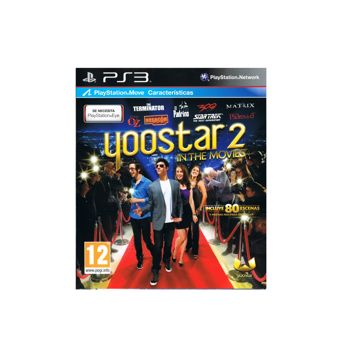PS3 YOOSTAR 2: IN THE MOVIES 