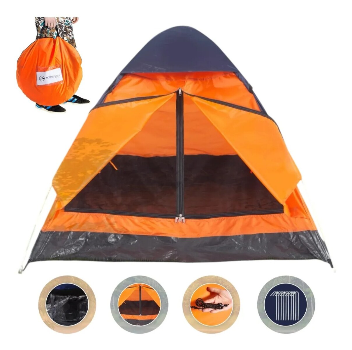 Carpa Autoarmable Impermeable Oklahoma Hikemeister 