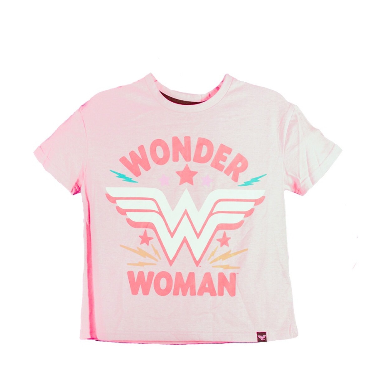 Remera DC Wonder Woman de Niños - WWIJSS24001 - Rosado 
