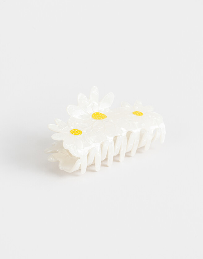 Broche Con flores Broche - Blanco Crudo