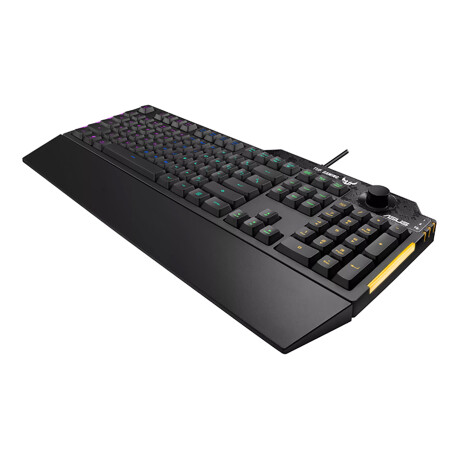 Teclado Gaming Asus Tuf K1 Usb 1000hz 5 Zonas Rgb NEGRO