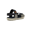 Molekinho Sandalia Casual 2 Tiras C/velcro Combinado Marino-gris