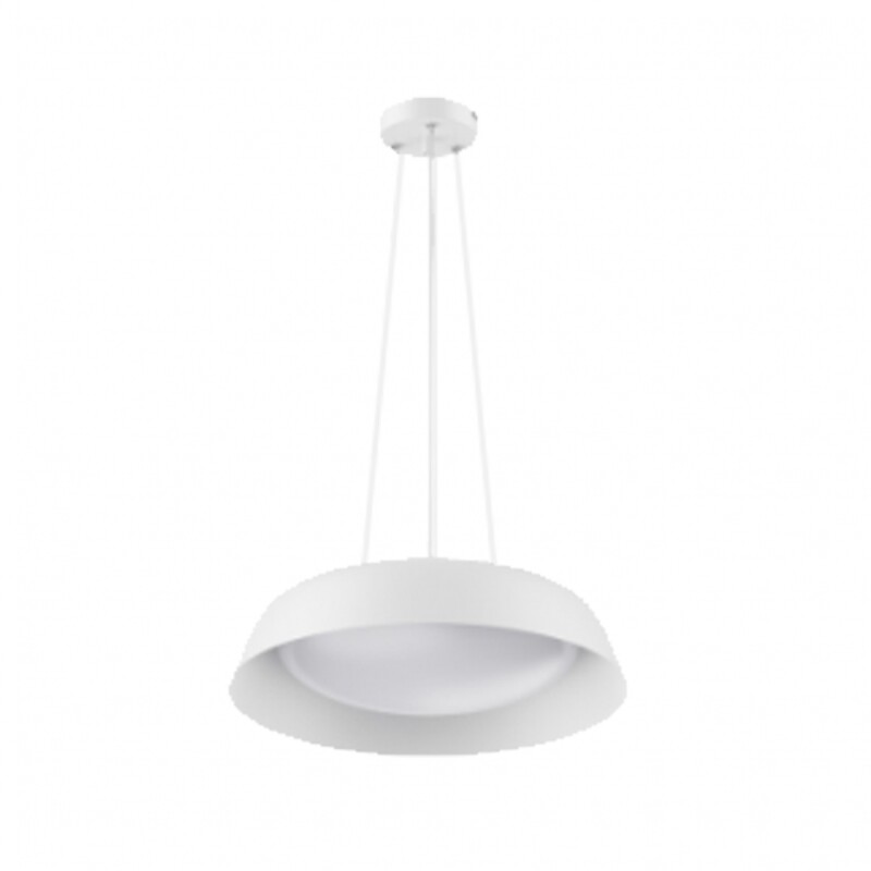 LUMINARIA COLGANTE DECORATIVA DIMERIZABLE HARLEY CCT 25W Luminaria Colgante Dimerizable Harley Blanca