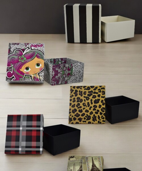 Caja laminada 06 - 15x16x9 cm SURTIDO FANTASIA