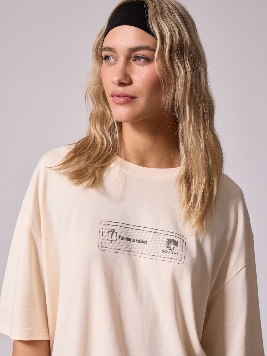 T-SHIRT TAMY DIXIE Crema