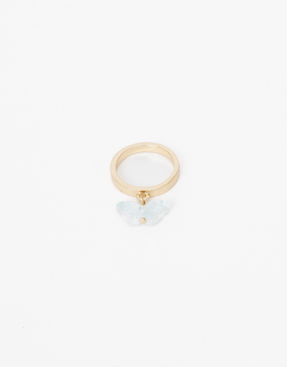 Anillo Dije Mariposa. 