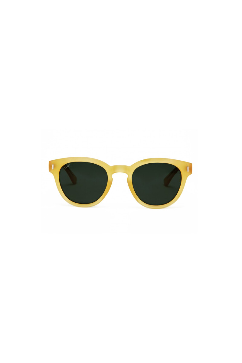 Lentes Tiwi Cannes - Rubber Honey With Green Lenses (flat+ar Backside) 