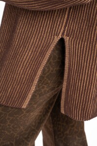 Sweater Texturado Chocolate