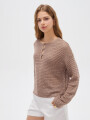 Sweater Ozara Taupe Claro