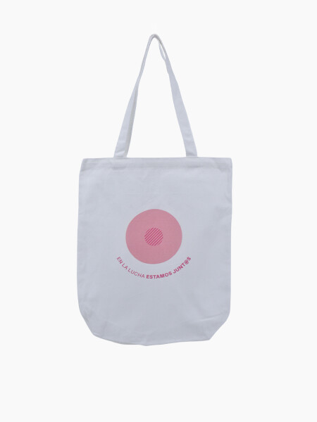 TOTE ROSA BLANCO