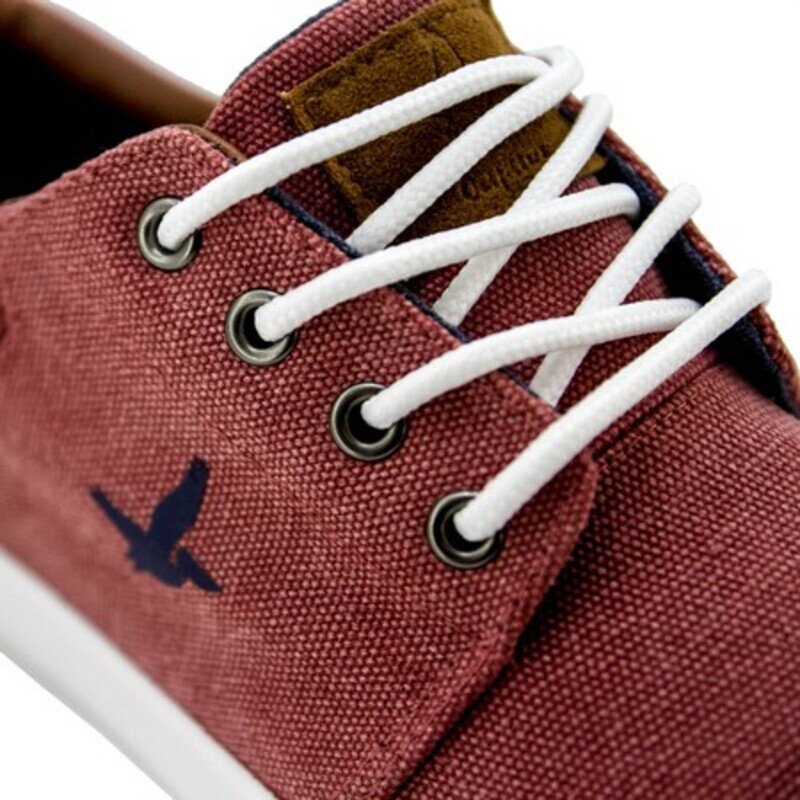 Championes Santa Barbara Street de Hombre Bordo