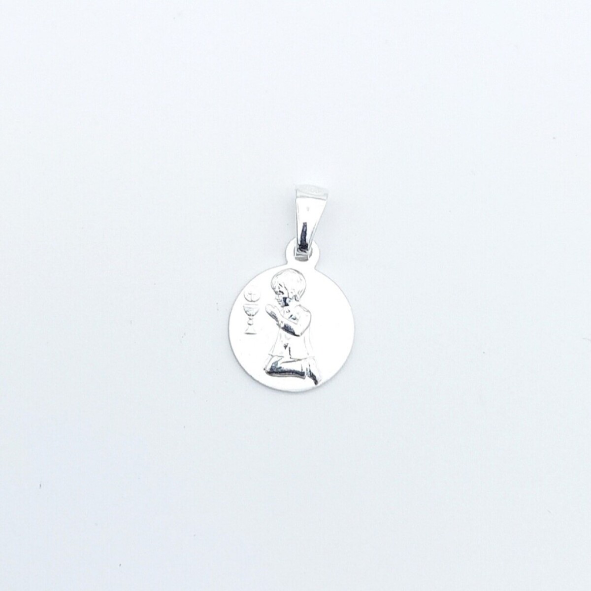 Medalla religiosa de Plata 925 - Comunión Varón 