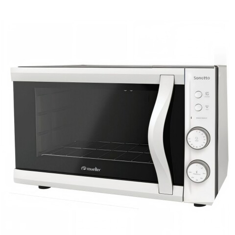 Horno eléctrico Mueller Sonetto 44 litros Blanco