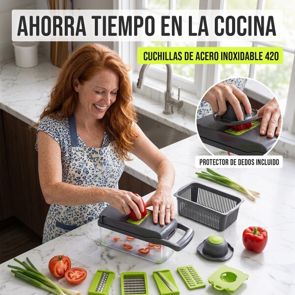 Mandolina Rallador Cortador Multiuso Papas Verduras Frutas Cocina Picador Rebanador Imback Mandolina Rallador Cortador Multiuso Papas Verduras Frutas Cocina Picador Rebanador Imback