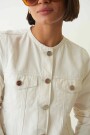 Campera Alabama Blanco