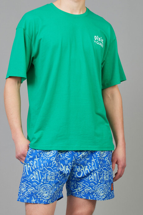 T-SHIRT PASKE DIXIE Verde
