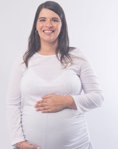 Buzo Maternal Giuli Blanco