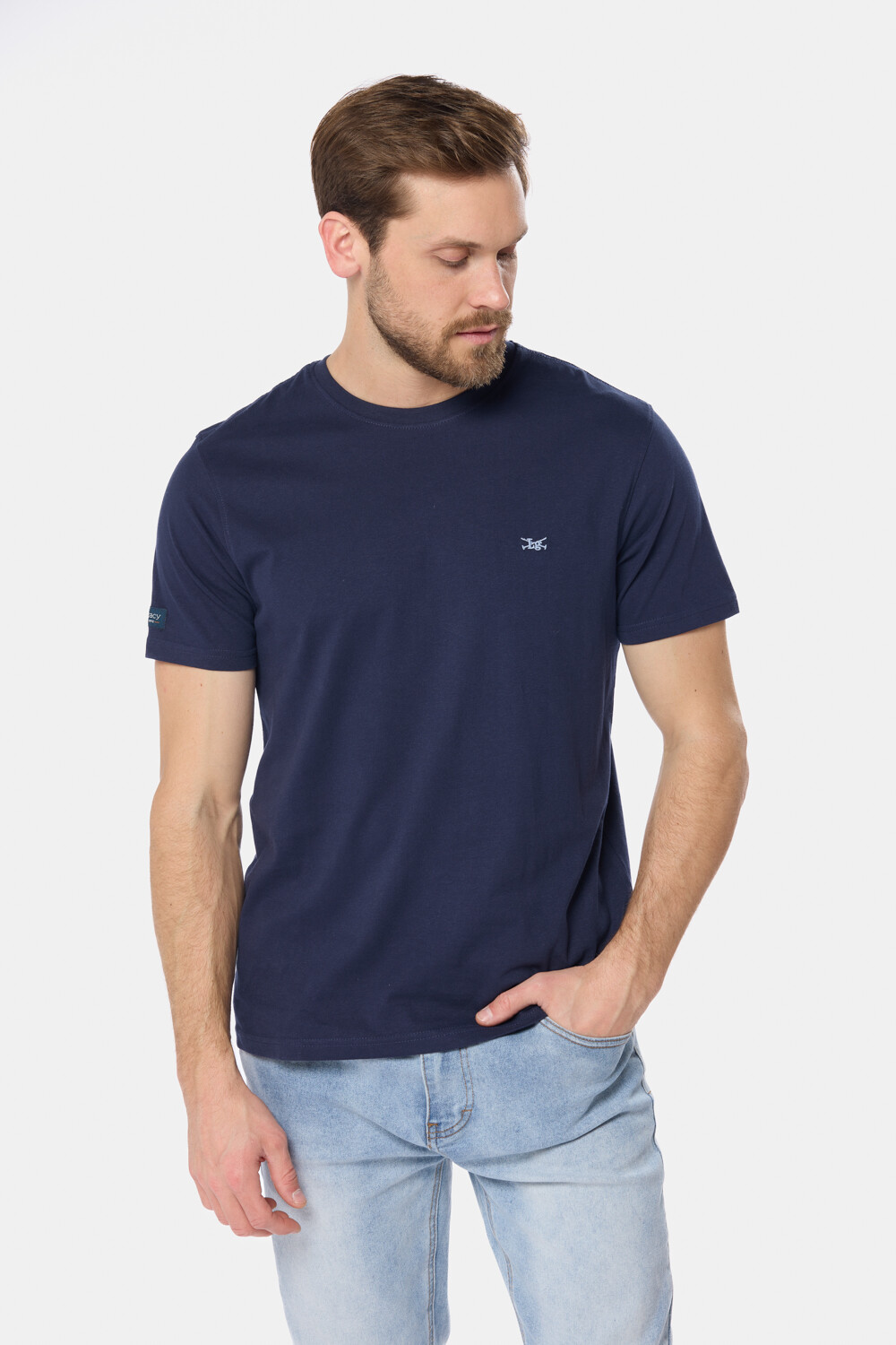 REMERA LISA Azul