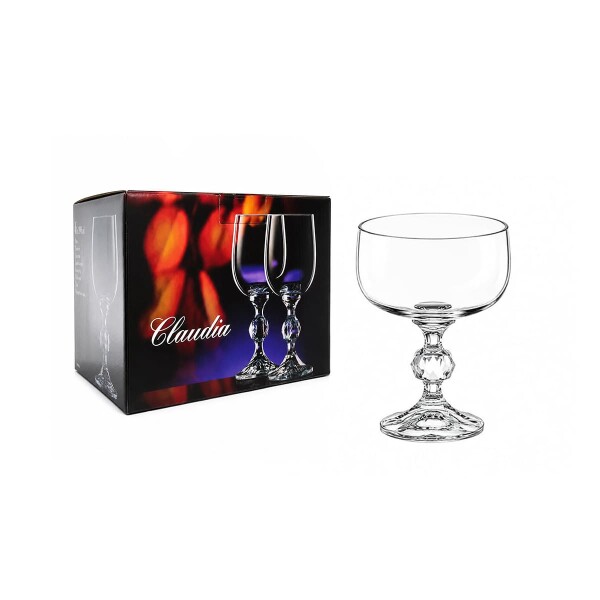 Set copas Claudia champagne ml x6 BOHEMIA Set copas Claudia champagne ml x6 BOHEMIA