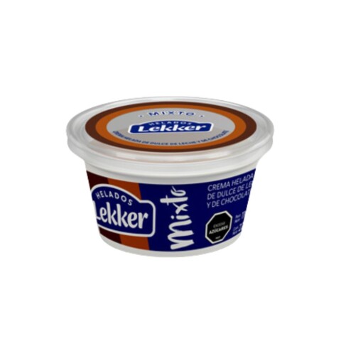 VASITO LEKKER 220 CC x6 CHOCOLATE / DULCE DE LECHE Vasito Lekker 220 Cc X6 Chocolate / Dulce De Leche