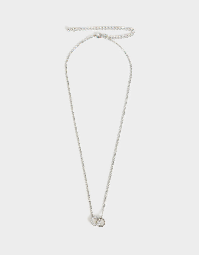 Cadena Corta con Dije Premium Gold Cortos - Plateado