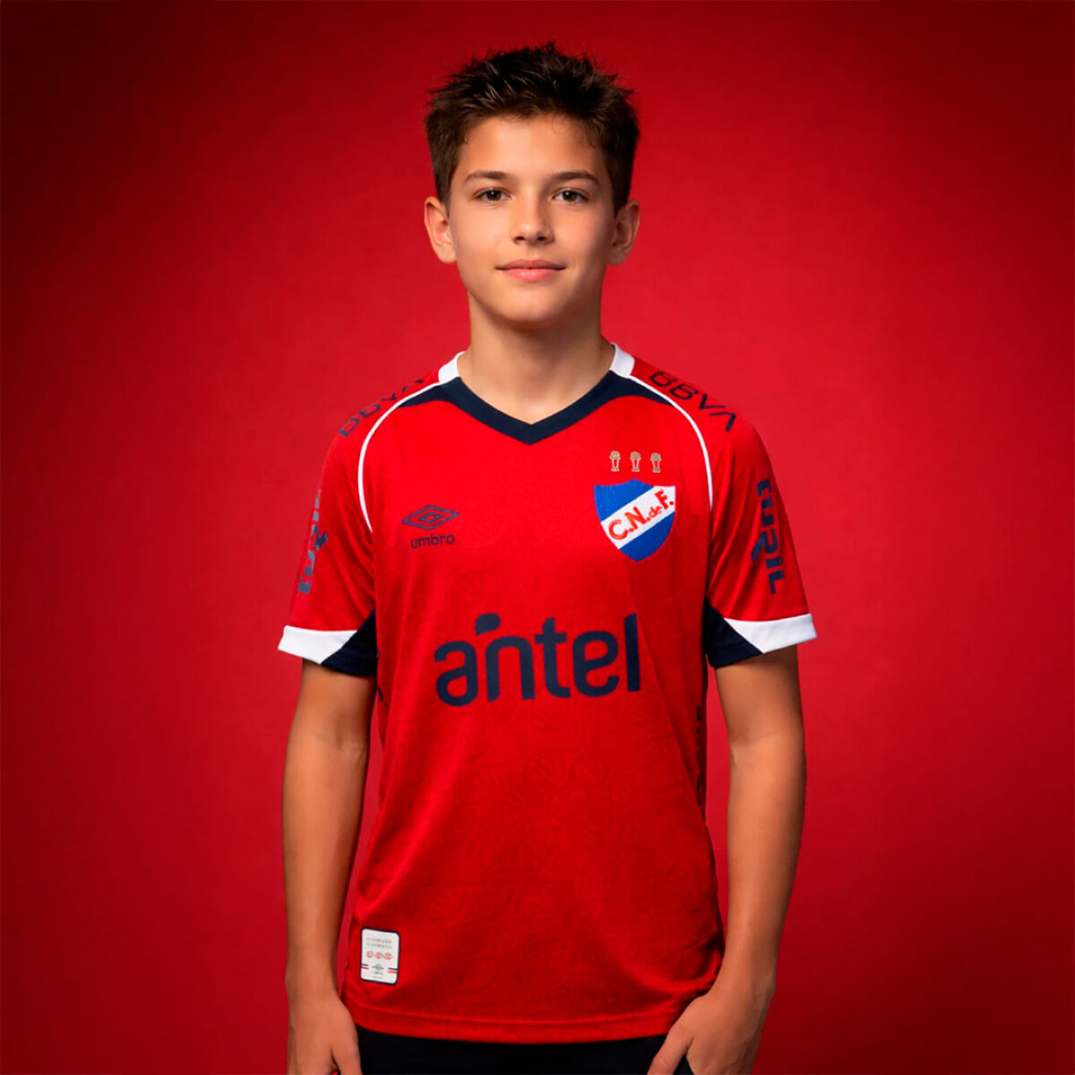 Camiseta de Niños Umbro Nacional Away 1 Umbro - Rojo 
