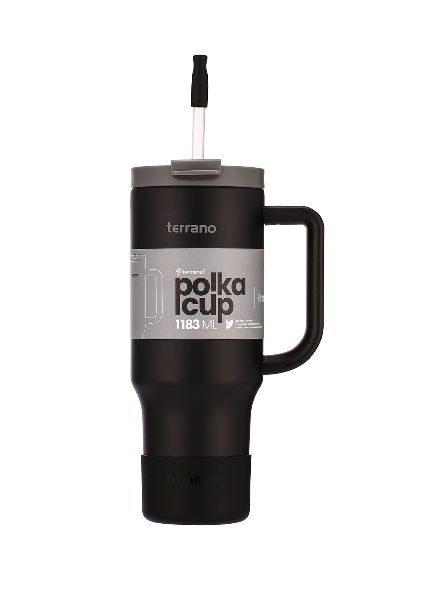 Vaso PolkaCup 1183ML. - Negro 
