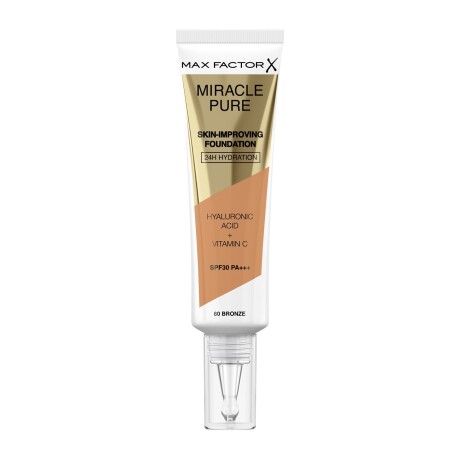 Max Factor Miracle Pure Foundation Bronze #80 Max Factor Miracle Pure Foundation Bronze #80