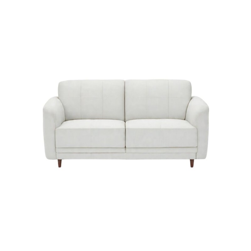 SOFA 2 CUERPOS - 100% CUERO - MODELO MARBELLA - COLOR BLANCO TIZA SOFA 2 CUERPOS - 100% CUERO - MODELO MARBELLA - COLOR BLANCO TIZA