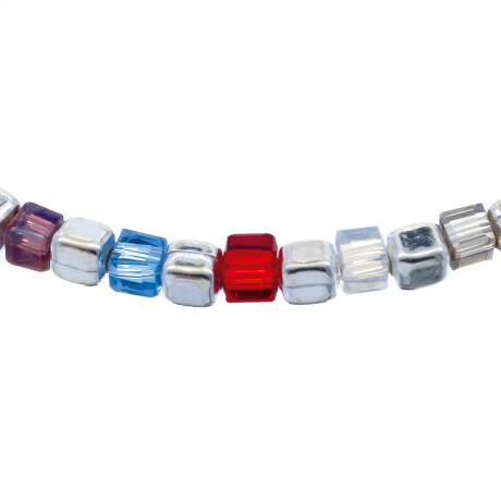 Pulsera de plata 925 y acrílico. Pulsera de plata 925 y acrílico.