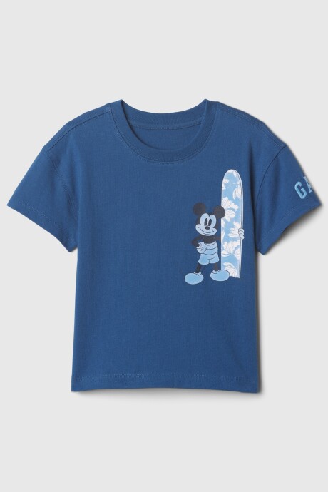 Remera Logo Gap Mickey Toddler Niño New Zephyr