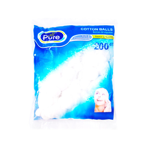 Algodón en bolitas x200 Algodón En Bolitas X200