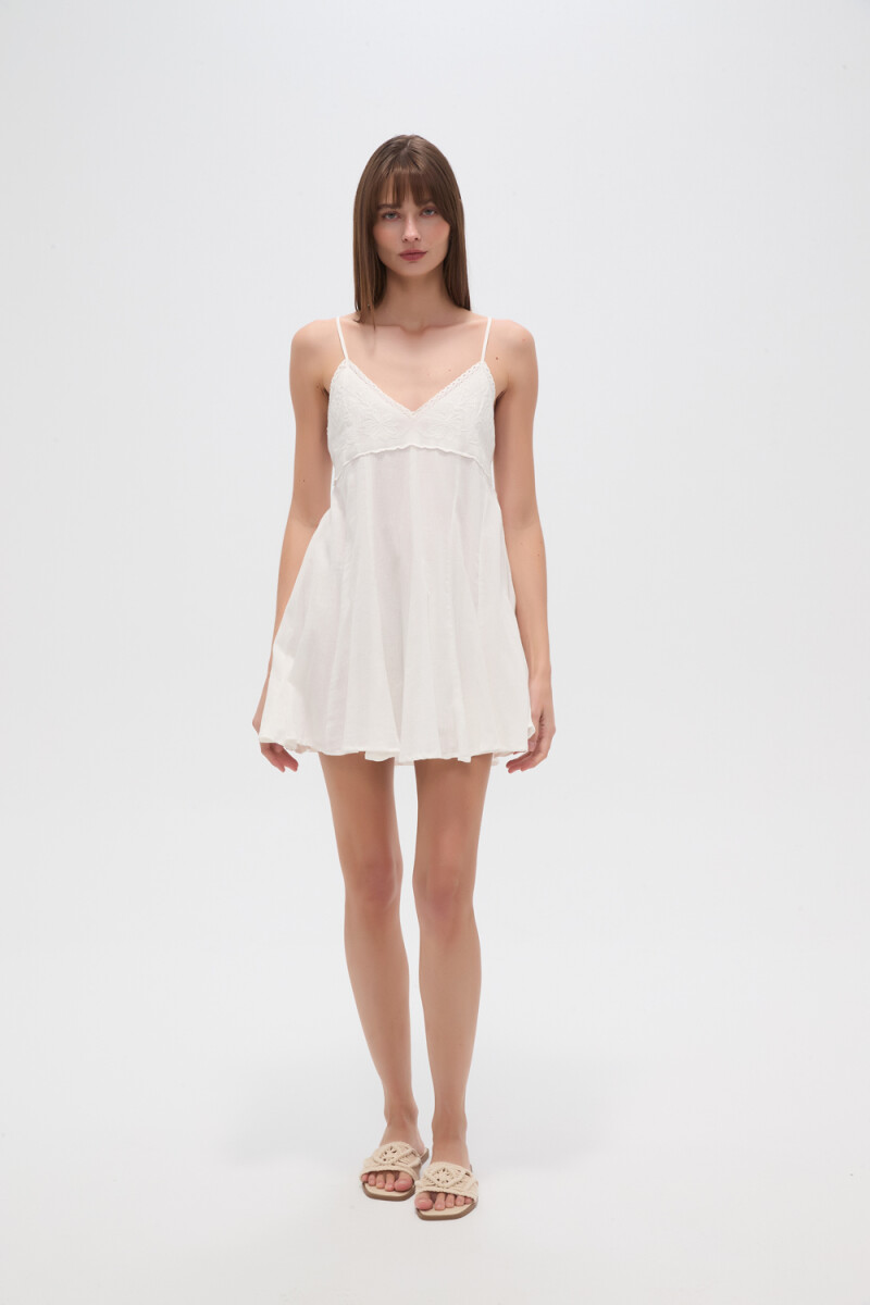 Vestido Vibor - Marfil / Off White 