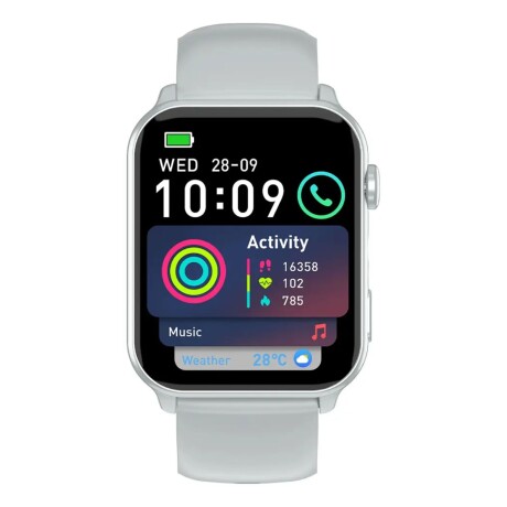 Reloj Inteligente Smartwatch Blackview R30 Max Plateado